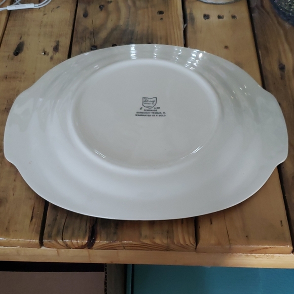 Vintage Serving Dish "Serenade" Scene - Picture 5 of 5